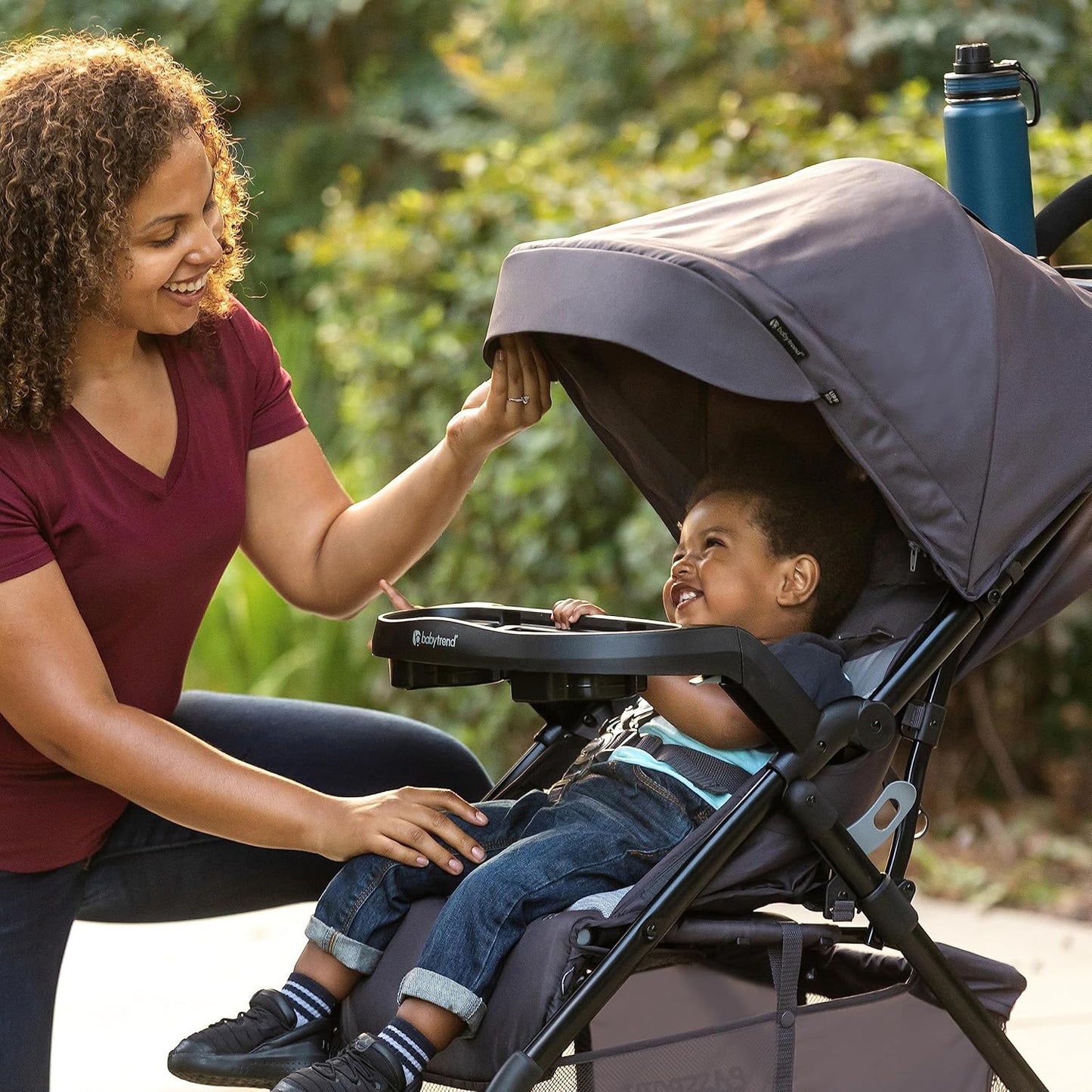 Baby Trend Passport® Carriage Stroller Travel System with EZ-Lift™ Infant Car Seat, Dash Pink